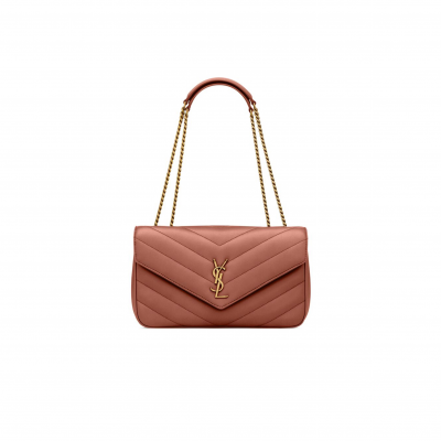 YSL LOULOU MEDIUM IN MATELASSÉ LAMBSKIN 801439AAEAX5036 (29*17*8cm)